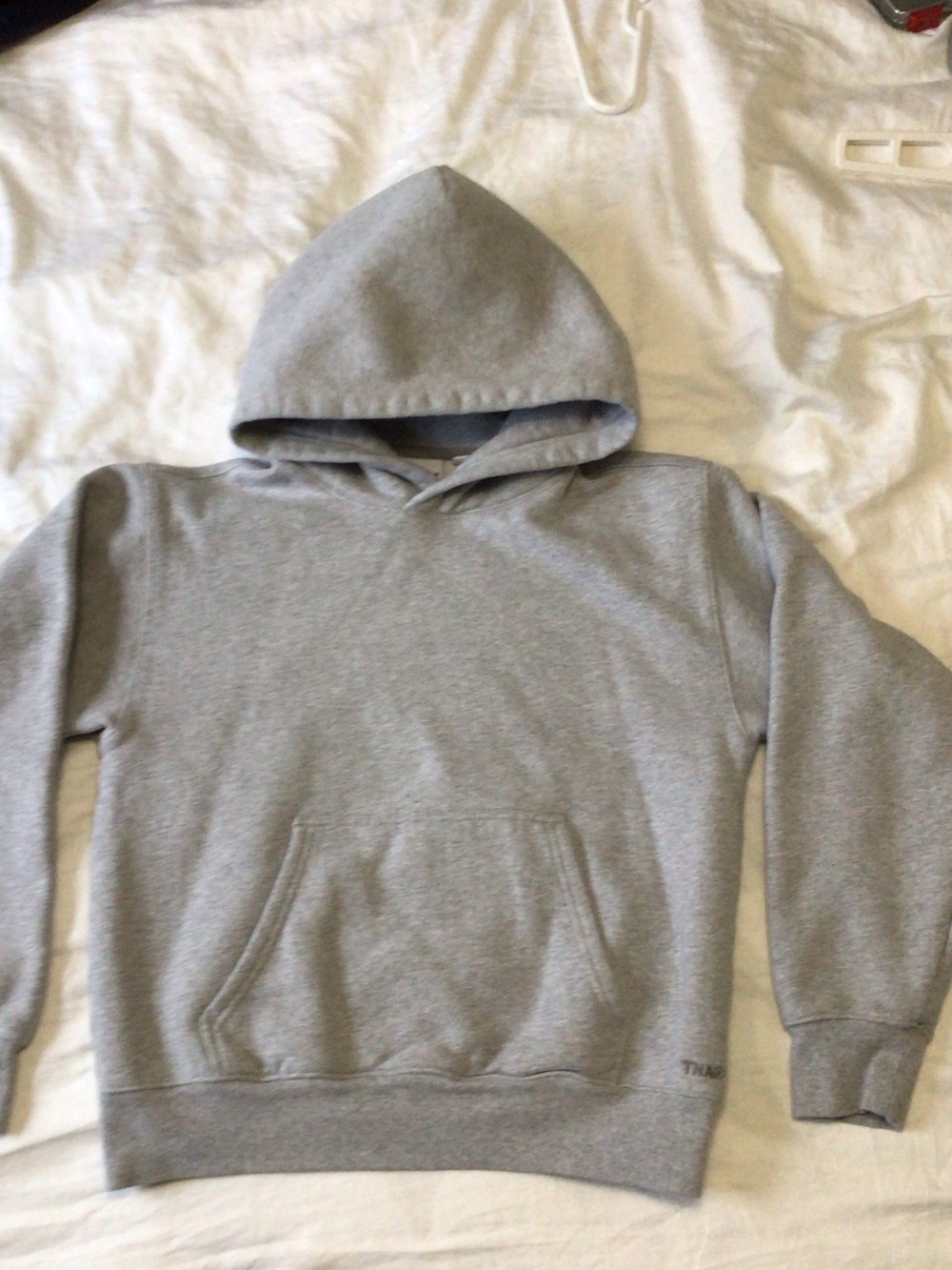 TNA Sweatfleece Cozy Fleece Perfect Fit Gray Women's Hoodie